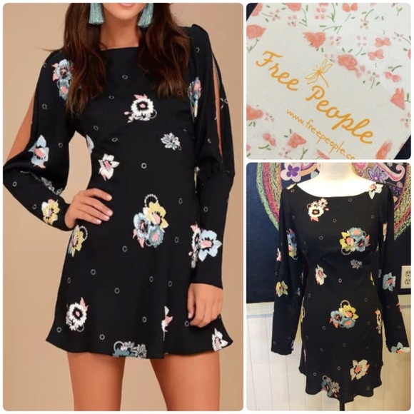 Free People Dresses & Skirts - Free people sz2 fun DRESS the sleeves though